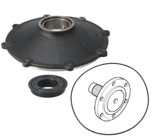 NEW Genuine Front Axle and Cover Assy w/ Seal for Kioti CK27H-EU