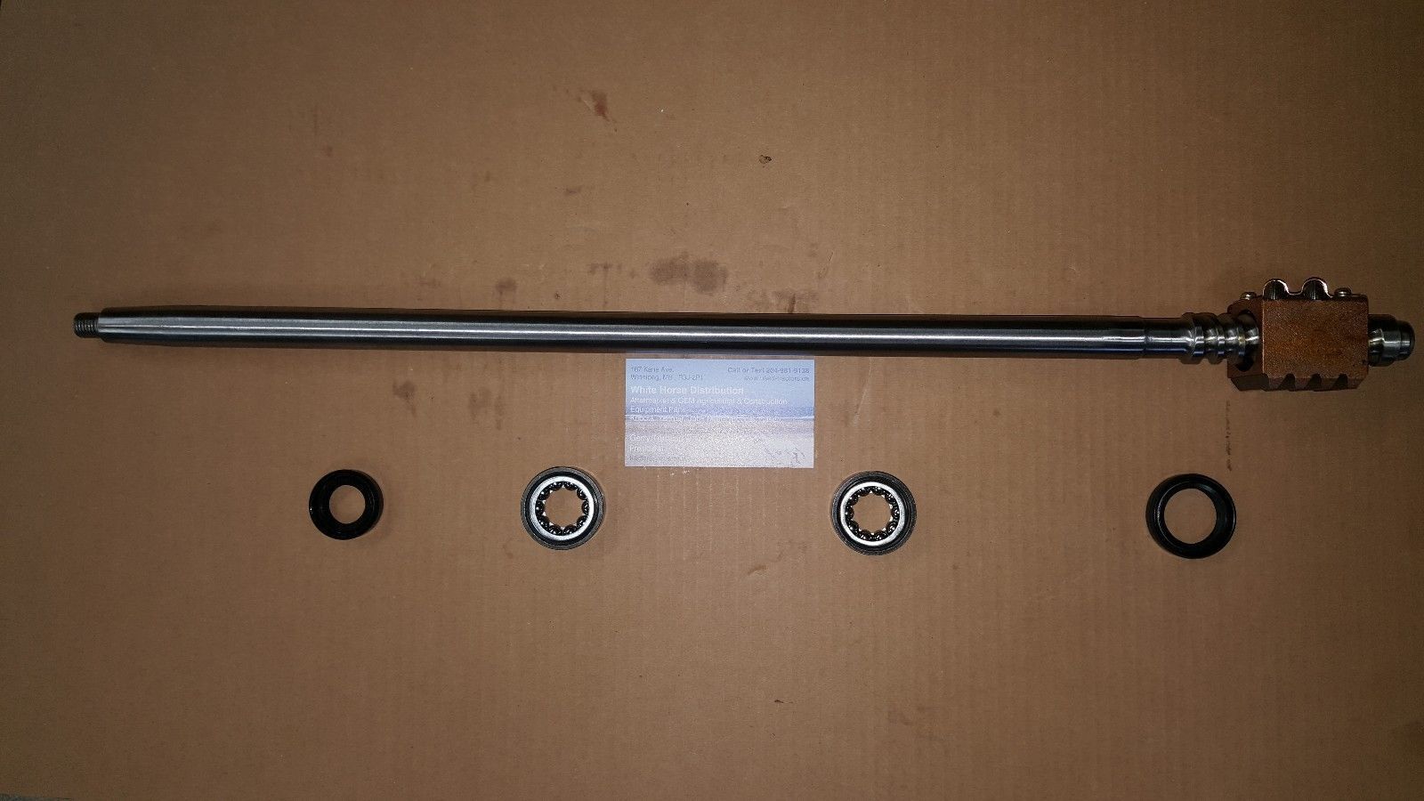 Steering Shaft Bearing For Kubota Tractors L175, L185, L225, L1500, L1501 - New Replacement