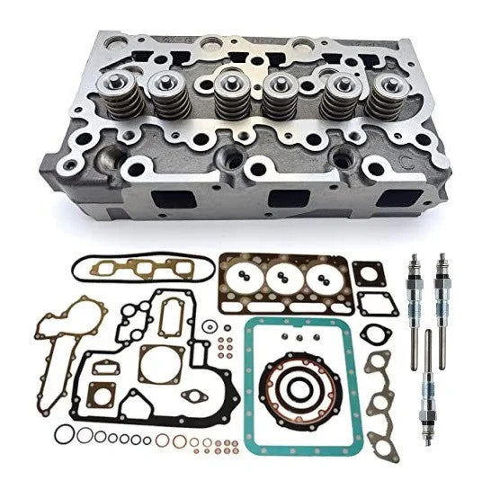 Load image into Gallery viewer, Cylinder Head Valves Gasket Kit Glow Plugs for Bobcat 325D

