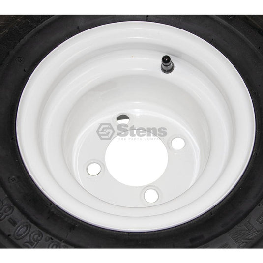 160-540 Wheel Assembly 18x8.50-8 for Kenda White Hub Hole-N-One Tread image 5