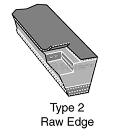 Belt Replacement for Tractors, 5/8" by 130 1/2" ; 3019-2818