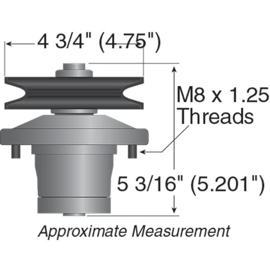 Spindle Assembly 285-231 for John Deere AM108925 image 2