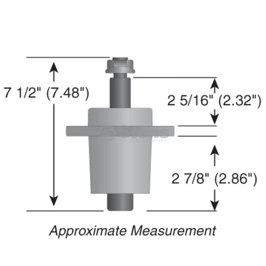 Spindle Assembly 285-334 for Scag SFW36-16BV, SFW48-16BV 461950