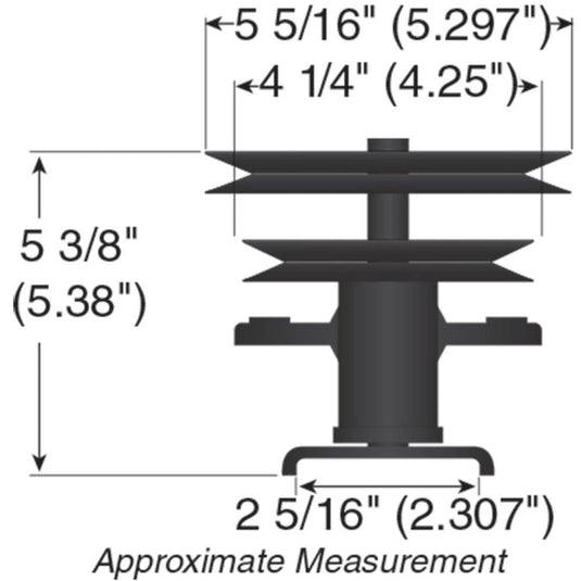 Spindle Assemblyfor OEM AYP, Husqvarna 532121657, 285-878