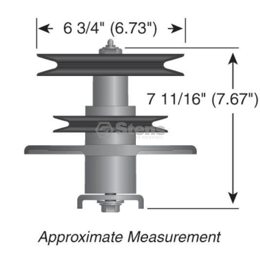 Spindle Assembly 285-975 for Toro 74212, Z252L 105-1688