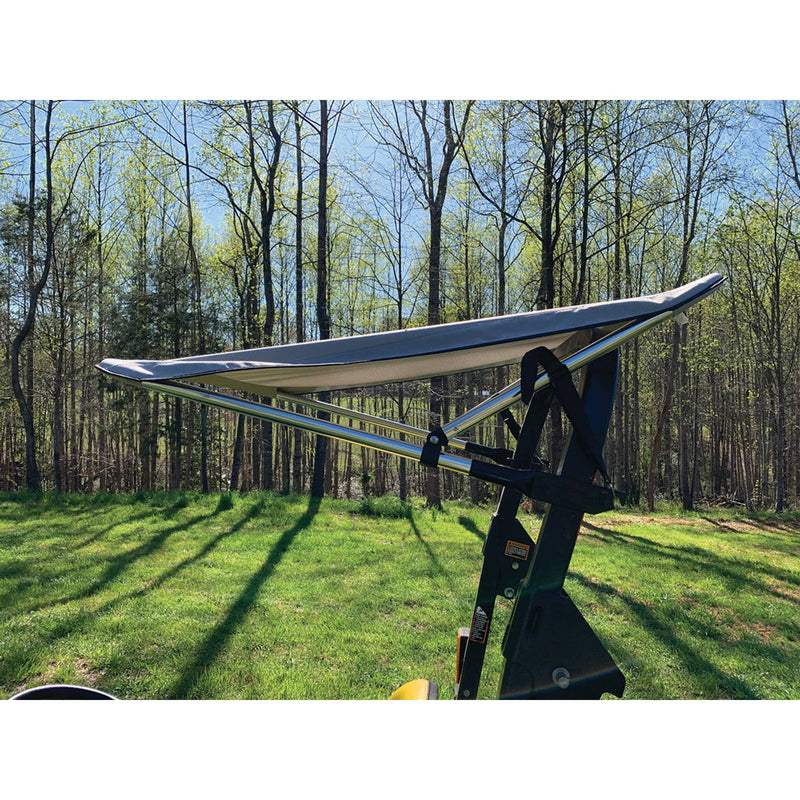 Load image into Gallery viewer, Sunshade 1" Diameter, Gray Color, Fits 3" x 2" tube; 3010-9027

