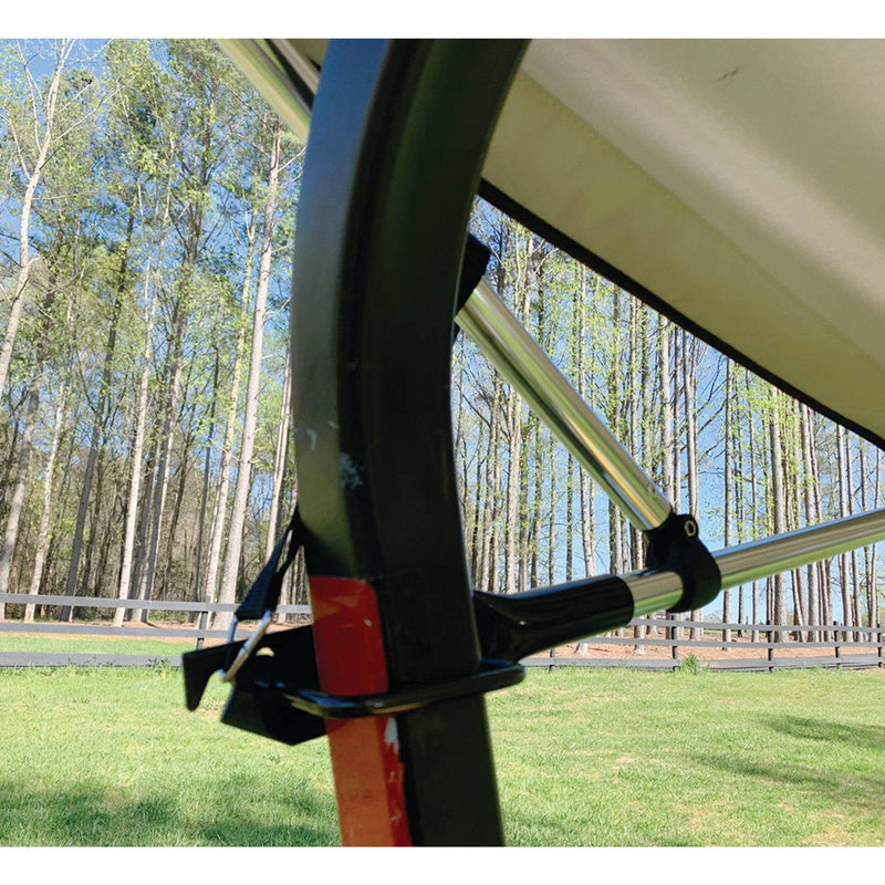 Load image into Gallery viewer, Sunshade 1" Diameter, Gray Color, Fits 3" x 2" tube; 3010-9027
