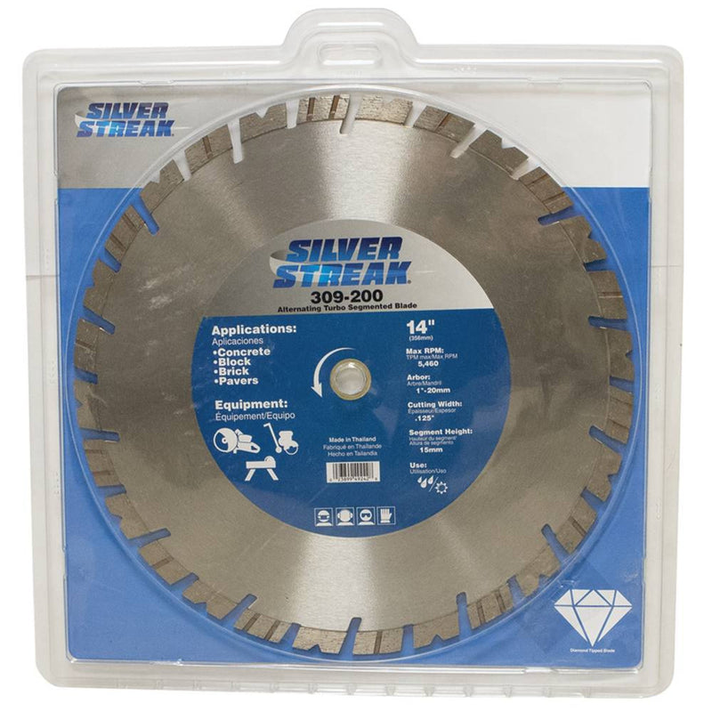 Load image into Gallery viewer, 14&quot; Alternating Blade for Turbo Segmented Blade 309-200 image 1
