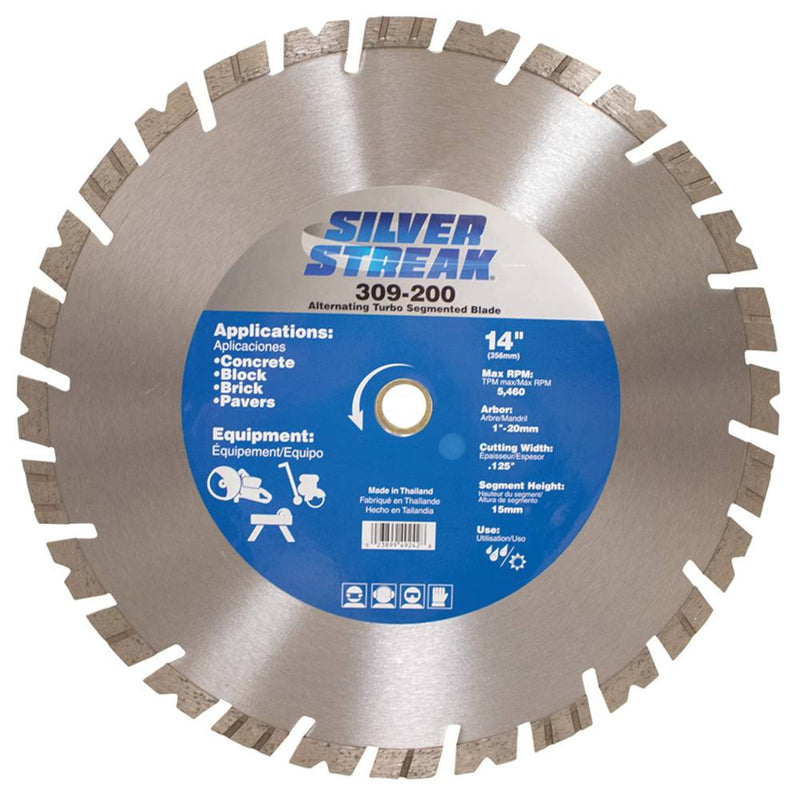 Load image into Gallery viewer, 14&quot; Alternating Blade for Turbo Segmented Blade 309-200 image 2
