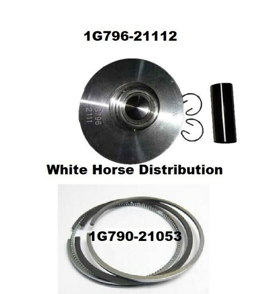 Piston & Rings STD Fits Kubota with V2203 Di Engine
