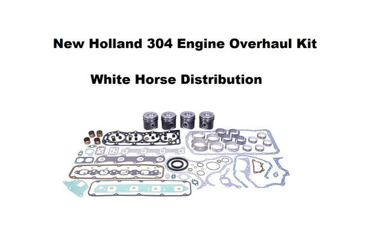 Engine Overhaul Kit STD fits New Holland 6610S Tractor with 304 Engine