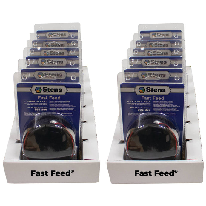 Fast Feed Trimmer Head Shop Pack 385-288-12 for Ariens BC350 450 image 1