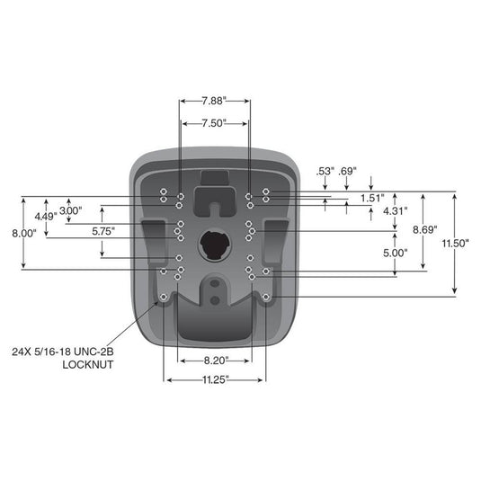 High Back Seat for John Deere VG11696 , 420-179 image 2