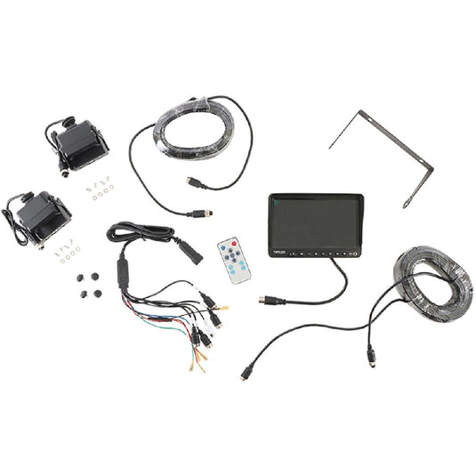 Quad View Camera Kit for Universal Products 560-02000 Includes 7" color monitor