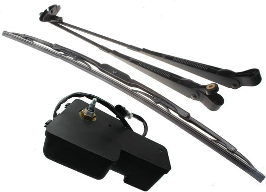 Wiper Motor Arm Blade Kit compatible with Bobcat Skid Steer S100