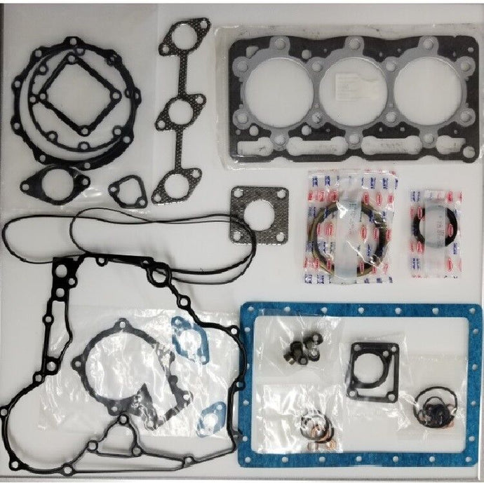 Overhaul Gasket Set/Kit With Crank & Valve Seals Fits Kubota B7510