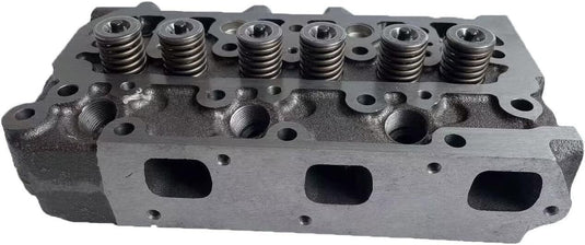 Complete Cylinder Head w/ Gaskets & Glow Plugs for Bobcat E10