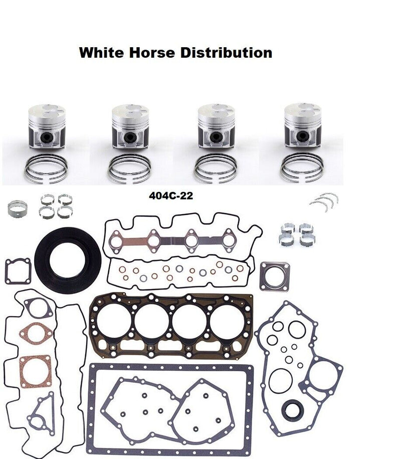 Load image into Gallery viewer, Engine Overhaul Kit STD fits JCB TLT25D Teletruck / Perkins 404C-22 Engine
