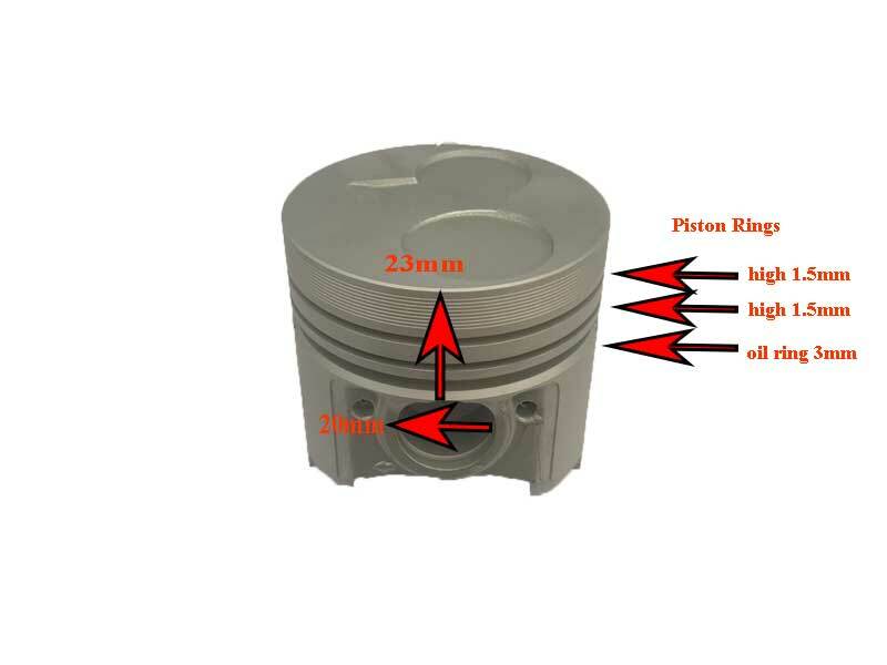 Load image into Gallery viewer, New  Piston &amp; Rings STD Fits Kubota D722
