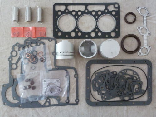 New Kubota D750 Engine Overhaul Kit with +.5mm Oversize Pistons