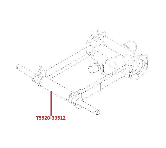 GENUINE Steering Cylinder Assy for Kioti NX5510CH