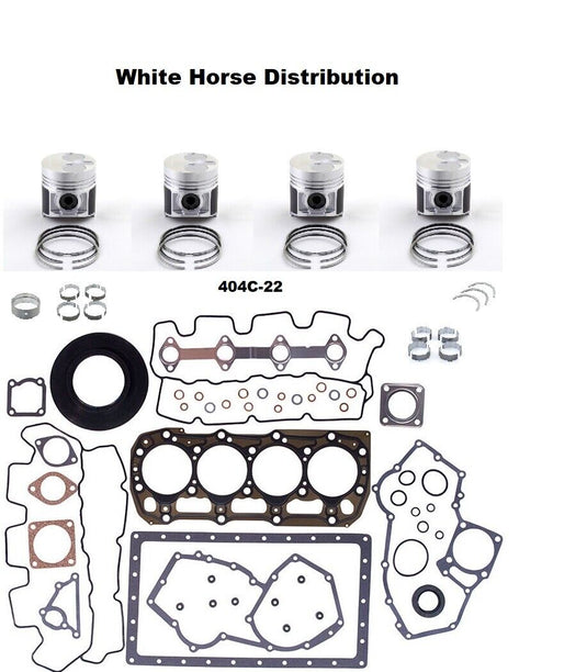 Engine Overhaul Kit STD fits New Holland TC48DA Tractor / Perkins 404C-22 Engine