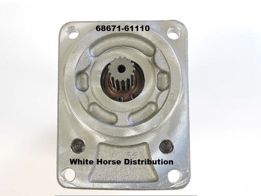 New Excavator Triple Hydraulic Pump Replaces Kubota Part # 68671-61110