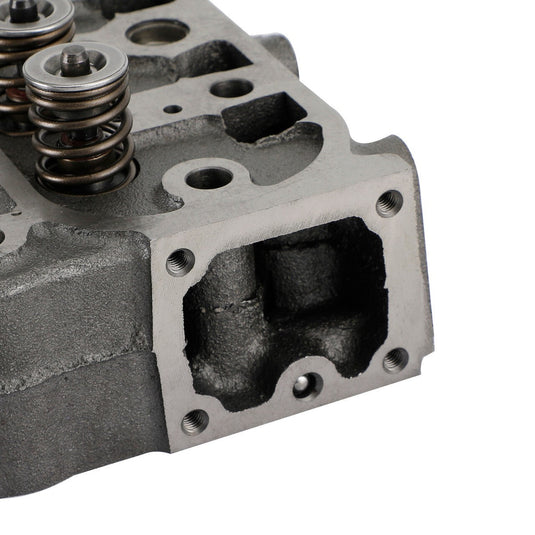 New OEM Kubota D1305 Cylinder Head With Valves and Top end Gasket Set