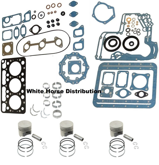New Engine Overhaul Kit STD Fits Kioti LB1914 with TD950C Engine