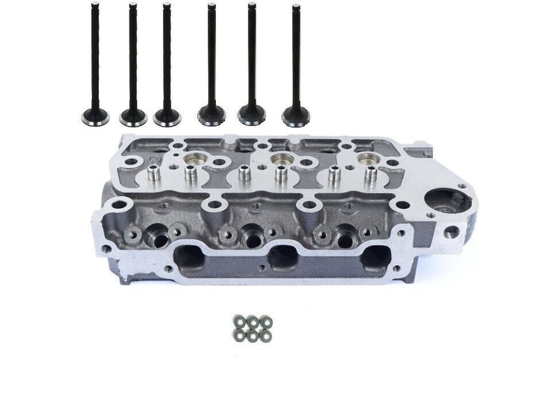 Load image into Gallery viewer, Cylinder Head For Mitsubishi K3E, K3E31DS, K3E31DB, Valves &amp; Seals Included

