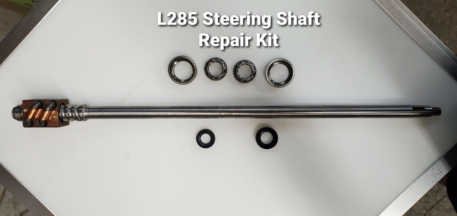 Steering Shaft Ball/Nut Assembly c/w Bearings & Seals Fits Kubota L285 ...