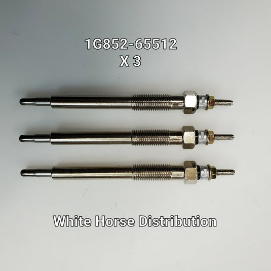 Glow plug set of 3 Fits Kubota Tractor Model L2501
