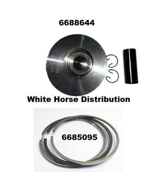 Piston & Rings STD Fits Bobcat with V2203 Di Engine