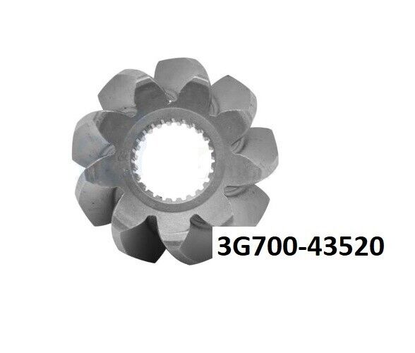 Load image into Gallery viewer, New 9 Tooth Bevel Gear Fits Kubota Tractor MX6000DTHC Series Part # 3G700-43520
