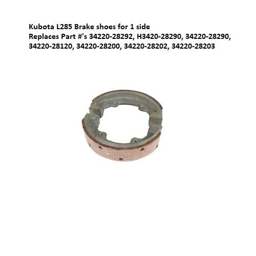 Brake Shoes Set Fits Kubota L285