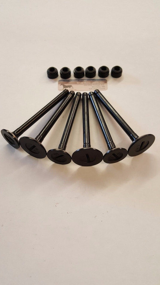 Intake & Exhaust Valve set  for Kubota  L2000, L2201, L2601 with v/seals
