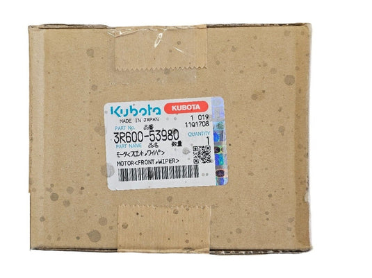 OEM Wiper Motor Compatible with Kubota Part # 3R600-53980, 3R600-53982