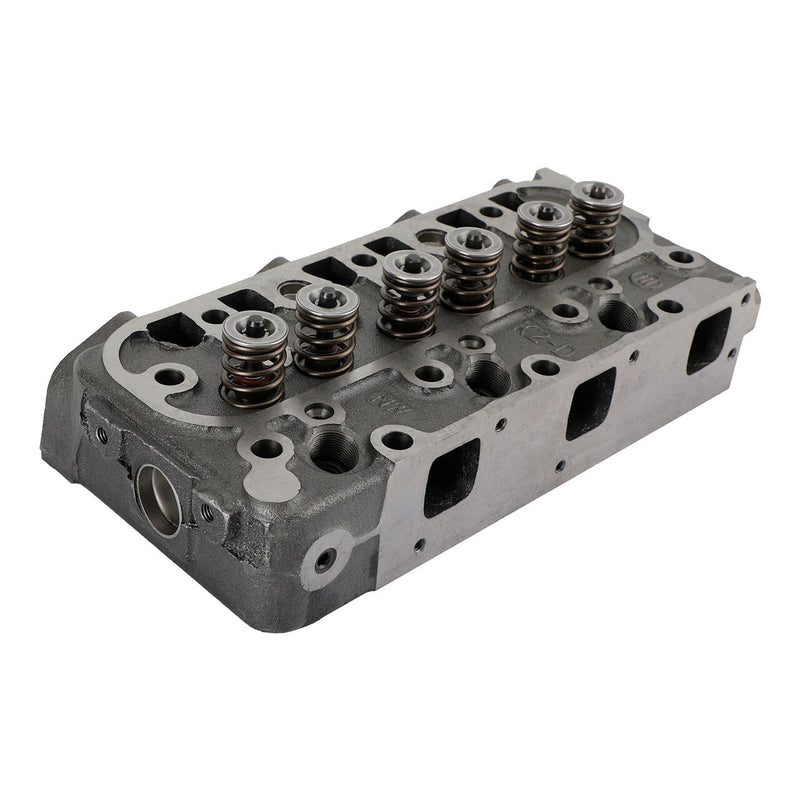Load image into Gallery viewer, New OEM Kubota D1305 Cylinder Head With Valves and Top end Gasket Set
