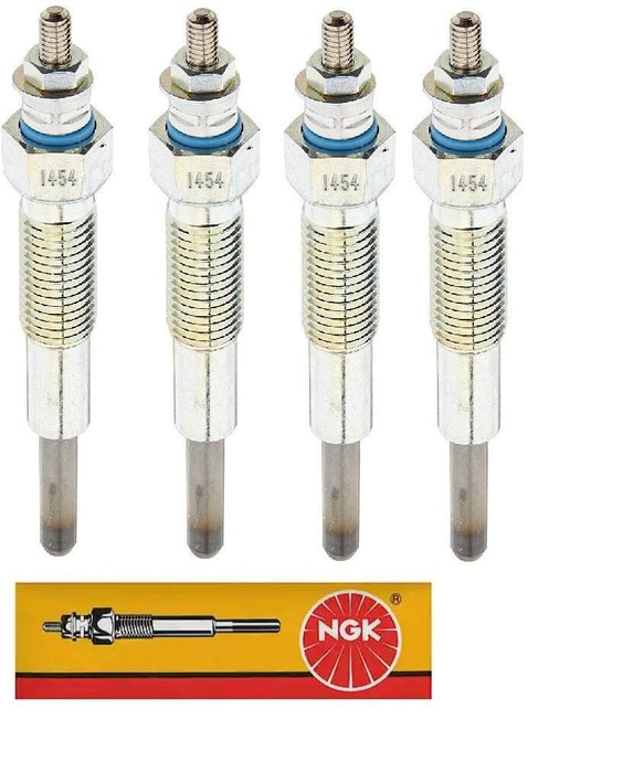 Fits Ford / New Holland COMPACT TRACTOR: BOOMER 4055 NGK GLOW PLUG Set of 4