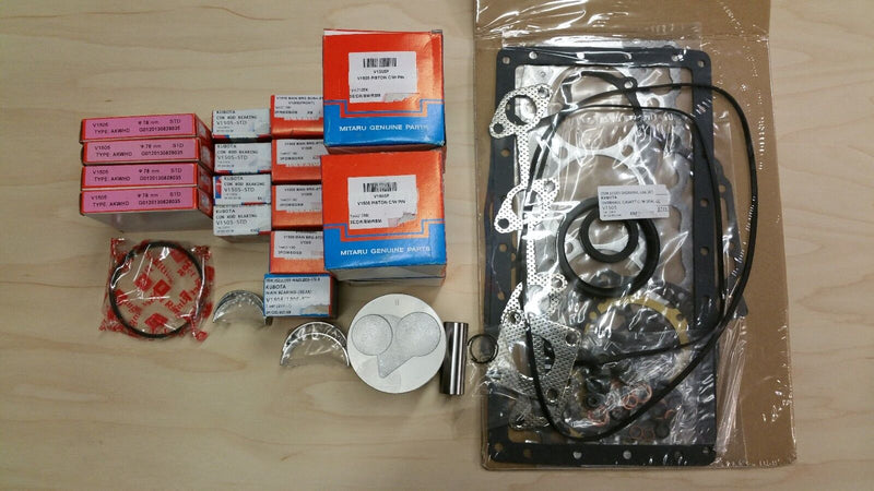 Load image into Gallery viewer, New Bobcat 553 Engine Overhaul Kit STD With Kubota D1105
