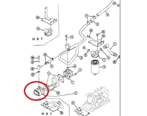 New Power Steering Pump fits Cub Cadet 7205 Tractor
