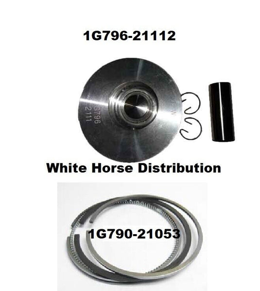 Piston & Rings STD Fits Kubota with V2203 Di Engine