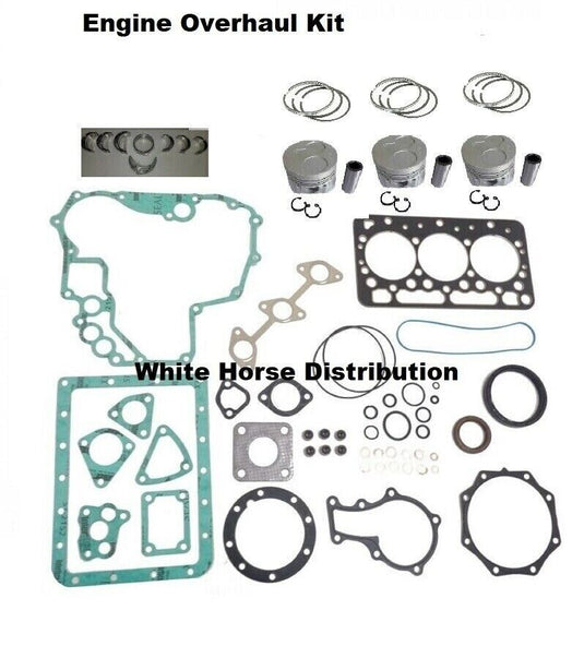 New Kubota ZD21 Engine Overhaul Kit STD
