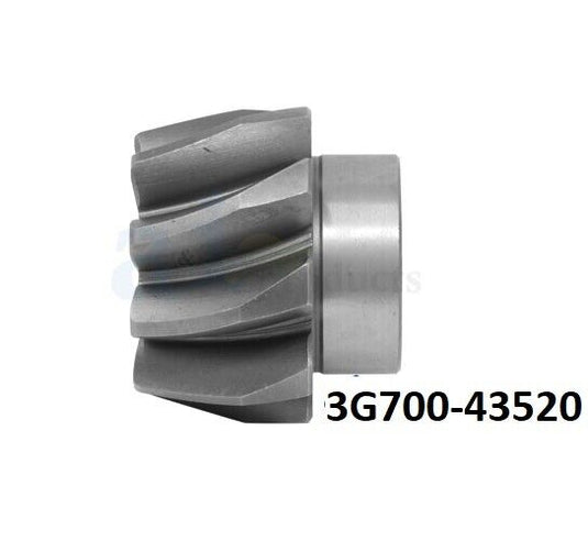 New 9 Tooth Bevel Gear Fits Kubota Tractor L5460HST Part # 3G700-43520