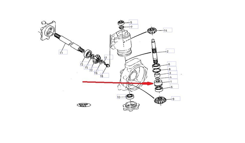 Load image into Gallery viewer, Steer Knuckle Thrust Seal Fits Kubota L355SS Series Tractor

