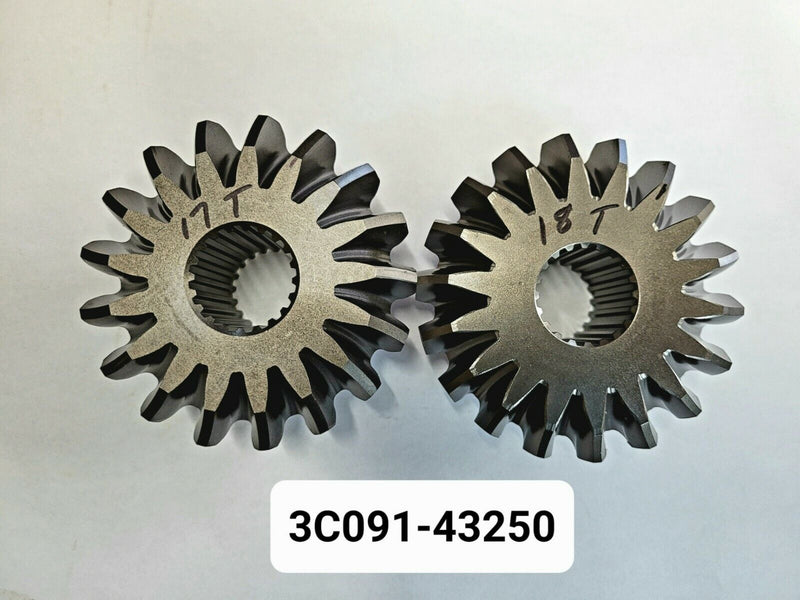 Load image into Gallery viewer, Steer Knuckle Bevel Gear Set 17 and 18 tooth Fits Kubota M9540HD
