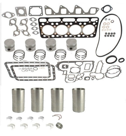 Engine Overhaul Kit STD for Kubota V1902 With Liners