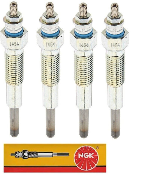 Fits Ford / New Holland SKID STEER LOADER: LS175 NGK GLOW PLUG Set of 4