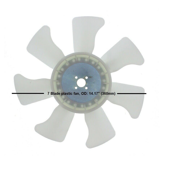 Radiator Fan fits Kubota L3301 Series Tractors
