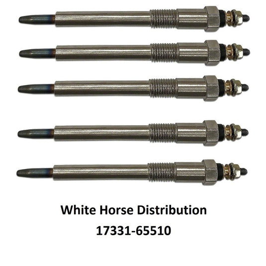 New Glow plug Set of 5 Fits Kubota F2302-DI Engine